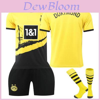2324 Dortmund Home Kit For Kids And Adults Polyester Fiber Material Soccer Uniform