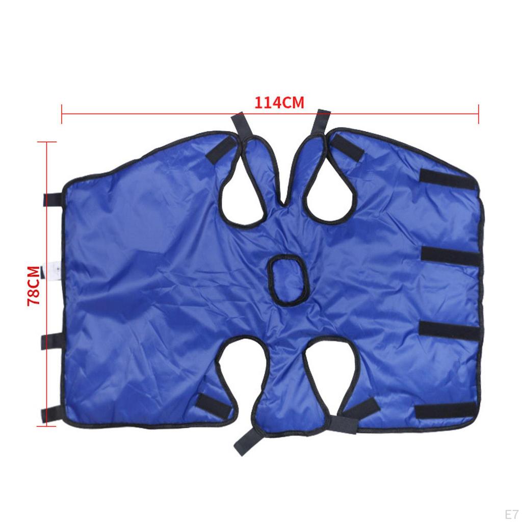 Calf Blankets, Heat Insulation Protector, Adjustable High Visibility Thick Winter Clothing,