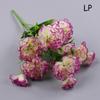 10 Heads Artificial Carnation Home Decoration Multi Color Beauty Silk Fake Flower Especial For Wedding And Festival Decoration