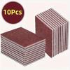 10Pcs Premium Diamond-Coated Sponge Wipes Effortless Kitchen Cleaning Magic for Pot Bottom, Rust Stainless Steel Pot, and Dish Washing