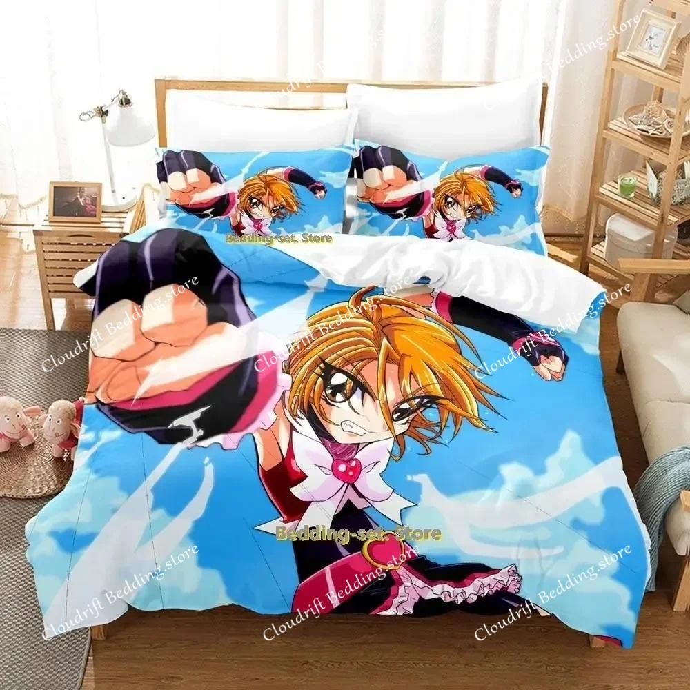 Anime New Pretty Cure Bedding Set Single Twin Full Queen King Size Bed Set Adult Kid Bedroom Polyester Duvet Cover Sets