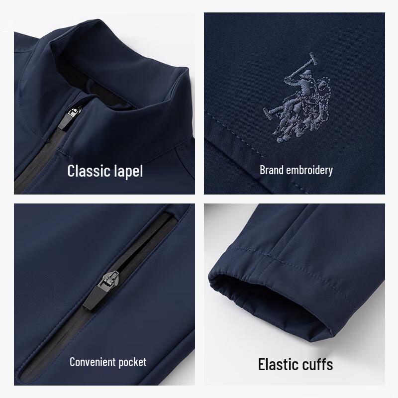 U.S. POLO ASSN. Men's Business Casual Windbreaker Jacket