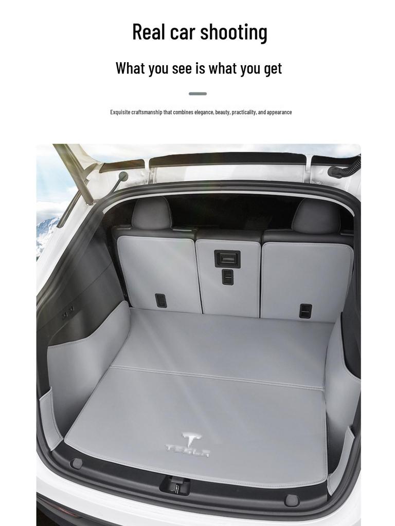 Full Coverage Trunk Mat for Tesla Model Y - Maodou Accessories