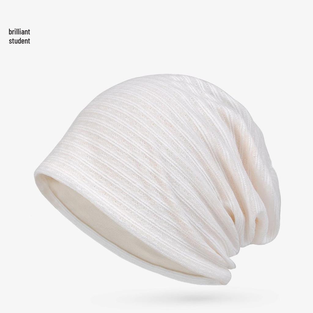 Elegantní bavlněný šátek na hlavu pro těhotné ženy na jaro/léto - Prodyšný, s ochranou proti slunci a všestranný pro nošení na ulici nebo při spánku