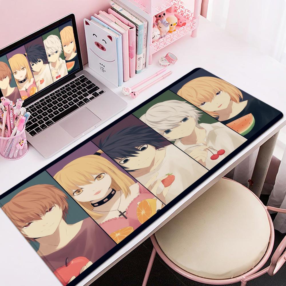 Death Note Mouse Pad xCM Nonslip Gaming Mousepad Gamer ESports Mouse Mat Game Mechanical Keyboard XXL Desk Mat