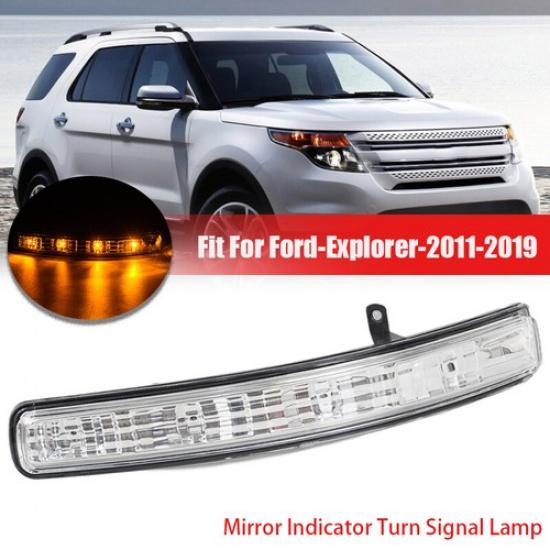 Passenger Side Mirror Turn Signal Light Blinker Lamp Fits 11-2019 Ford Explorer