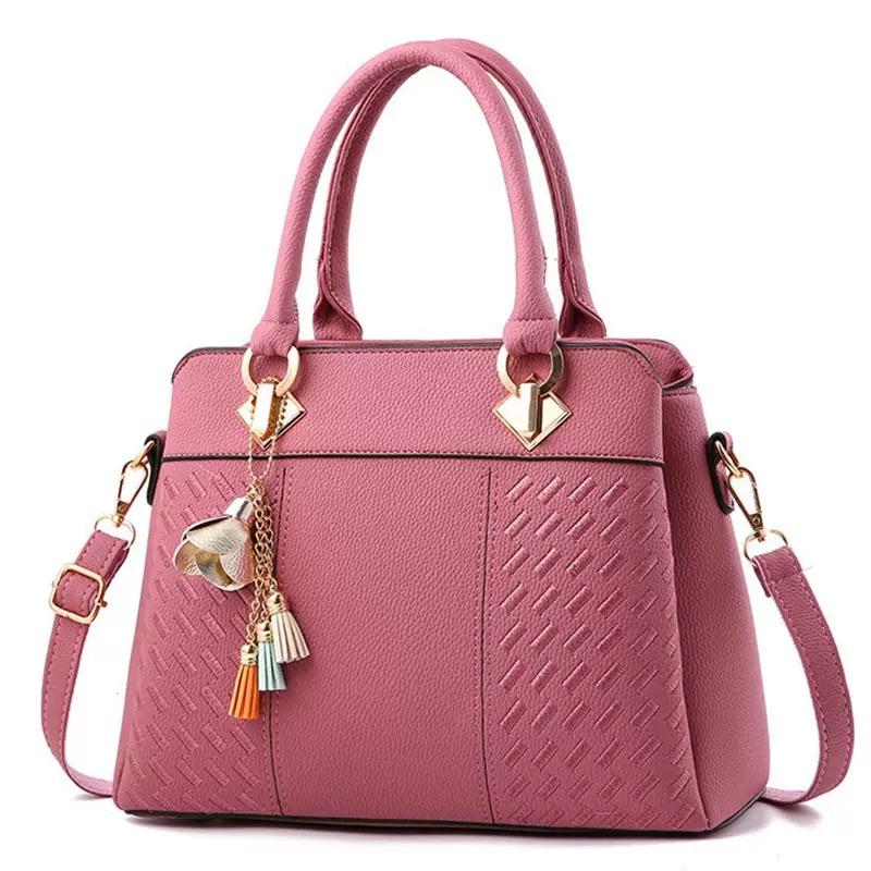 Gusure Luxury Handbag Women Crossbody Bag with tassel hanging Large Capacity Female Shoulder Bags Embroidery Tote Sac A Main