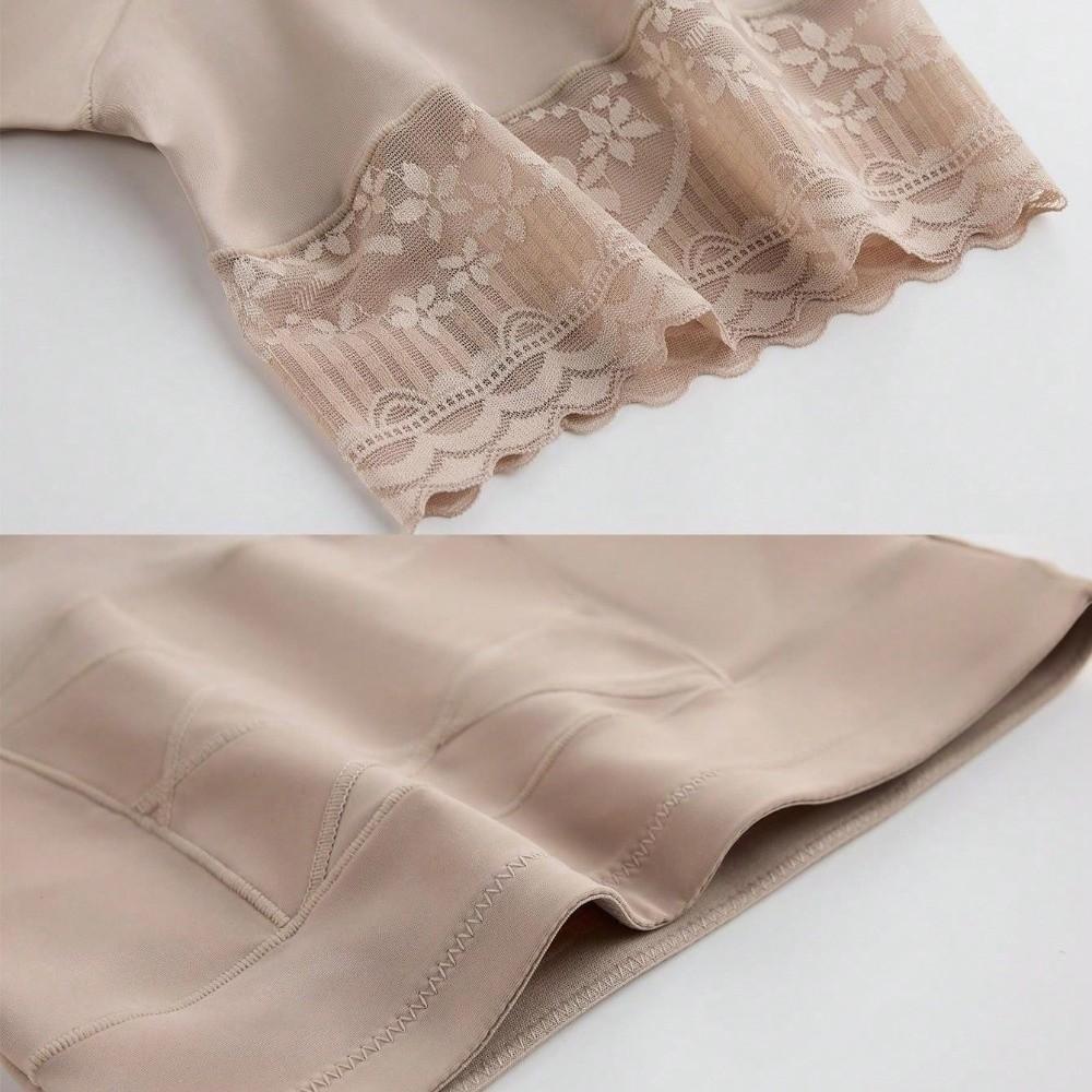 High Waist Lace Safety Shorts Tummy Control Belly Compression Boxers Body Shaper Panty  for Women