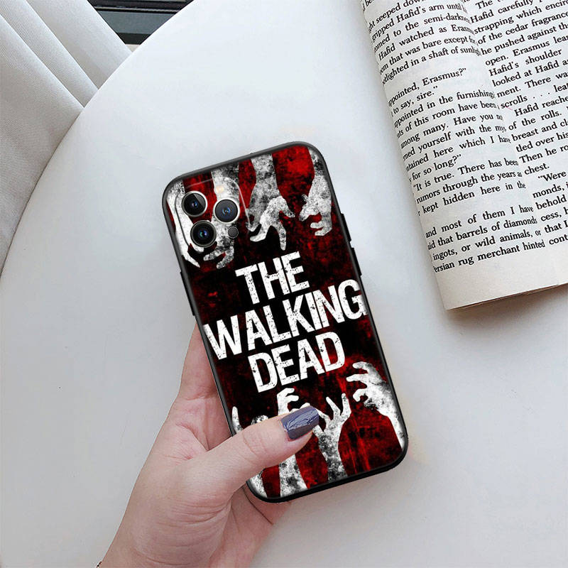 JO55 la serie the walking dead Custodia per Telefono per iPhone 7 8 11 12 13 14 15 16 16E XS Pro Max XR X SE Samsung S20 S21 S22 S23 S24 FE Ultra Plus Lite S21S A55