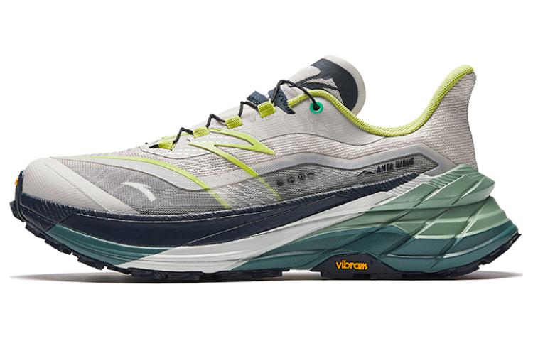 Chaussures de Trail Running Anta Amortissantes Résistantes à l'Abrasion Basse pour Homme G 40 gray