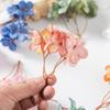 10PCS Silk Hydrangea Heads Artificial Flowers for Home Wedding Decor Candy Box Garlands Handmade Flower Arrangement Accessories