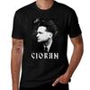 EM. Cioran Black Metal Stil Logo T-Shirt grafische T-Shirts übergroßes T-Shirt Designer-T-Shirts schnell trocknende eng anliegende T-Shirts für Herren