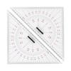 2pcs 300mm Length Chart Drawing Triangle Ruler Boat Architectural Stationery  Architectural Use