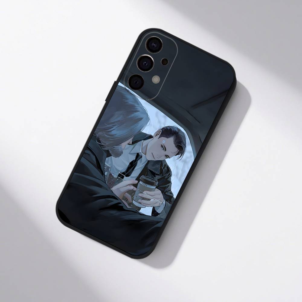 Game C-Connor  B-Become Human Phone Case For Samsung S25,S24,S21,S22,S23,S30,Ultra,S20,Plus,Fe,Lite,5G Black Cover