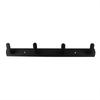 Black Wall Hook 4 Hooks Towel Rack Modern Coat Rack  Bathroom Kitchen Entryway Bedroom