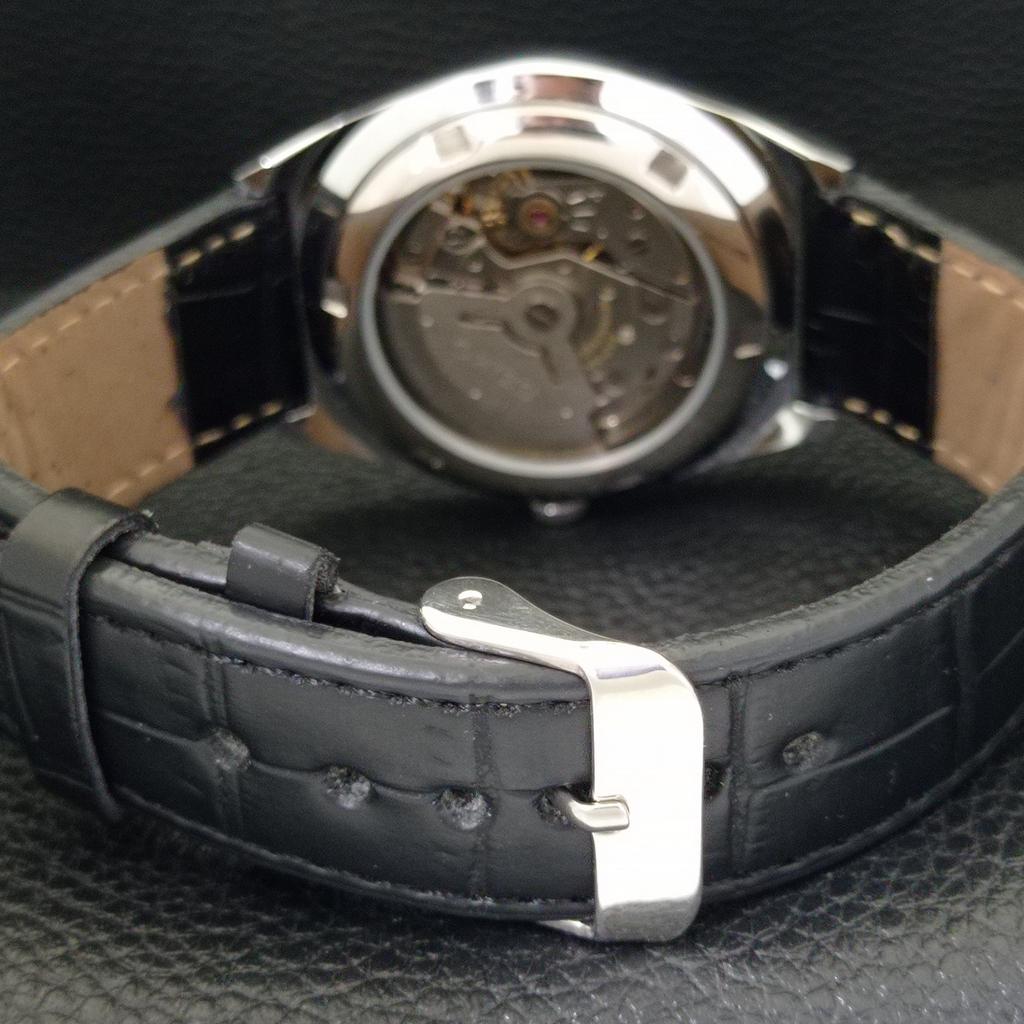 AUTOMATIC VINTAGE REFURBISHED SEIKO 5 6309A JAPAN MENS BLACK WATCH A441360-5 Sk-a441360