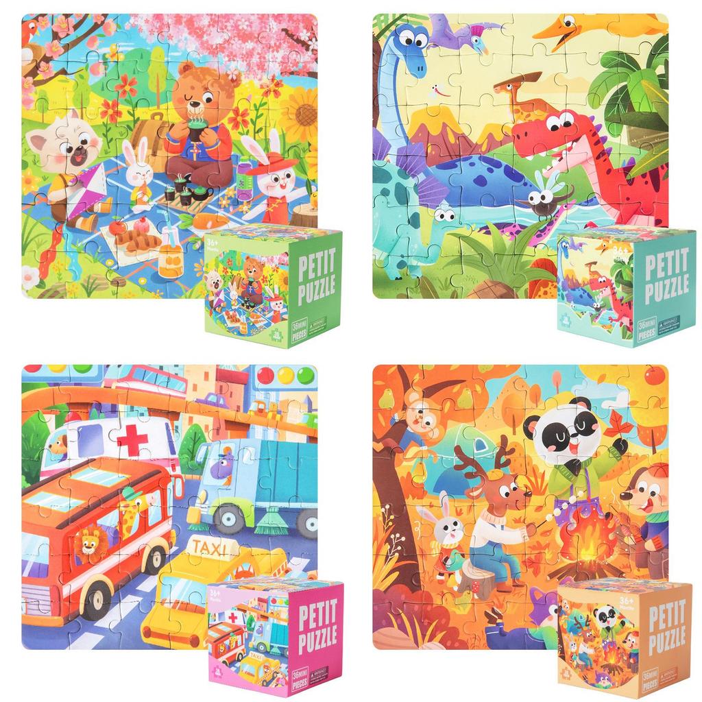 Childrens Puzzles For Early Education With Colorful Scenes For Ages 3 To 6