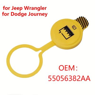Pour Jeep pour Wrangler pour Dodge Journey Bouchon de Bouteille d'Eau de Rechange Bouchon de Bouteille de Récupération de Liquide de Refroidissement Moteur, Bouchon de Bouteille de Récupération de Liquide de Refroidissement