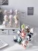 3 Layers Ladder Blind Box Display Stand Transparent Acrylic Step-by-step Showing Shelf Large Capacity Dolls  Display Case