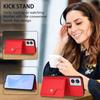 For Motorola Edge 50 Fusion 5G Case RFID Blocking Card Holder Kickstand TPU + PU Leather Phone Back Cover