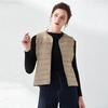 Women's 2025 Lightweight Collarless Down Vest - Short, Versatile, Fashionable Korean Style.