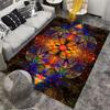 Colorful Mandala Galaxy Pattern Carpet Rug for Home Decoration Suitable for use as an anti-slip for living room bedroom sofas