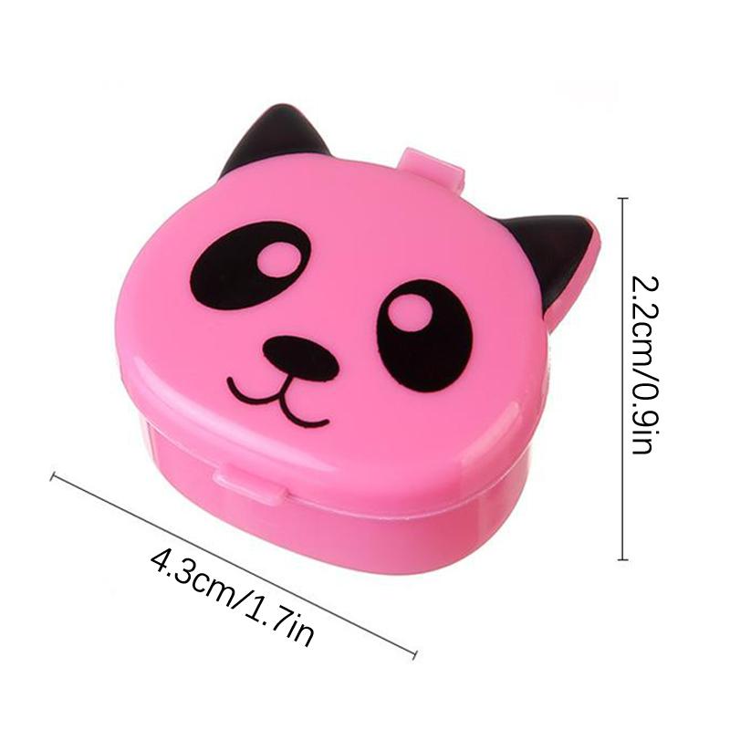 3Pcs Mini Sauce Box Squeeze Sauce Bottle Plastic Bottle Seasoning Bottle Storage Box Cartoon Cooking Seasoning Salad Bottle