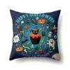 Halloween Pillowcase Car Waist Pillow Pumpkin Sofa Cushion Cover Office Home Living Room Pillowcase