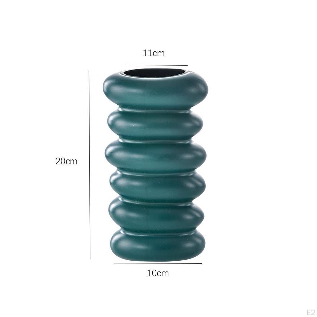 Elegancki Spiralny Wazon na Kwiaty do Wystroju Domu