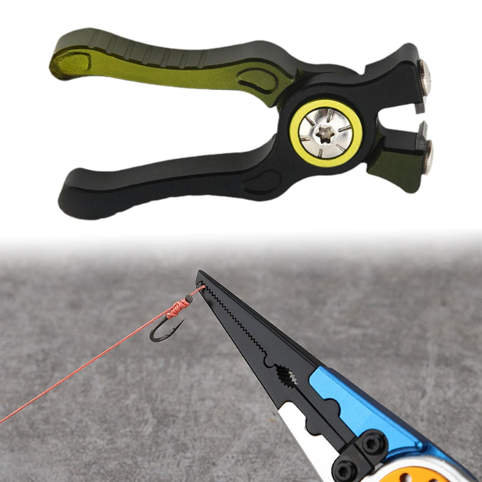 

Accessories for Fishing Line , Bait Braided Removers, Equipment, Pliers, Compact, Dark Green Black