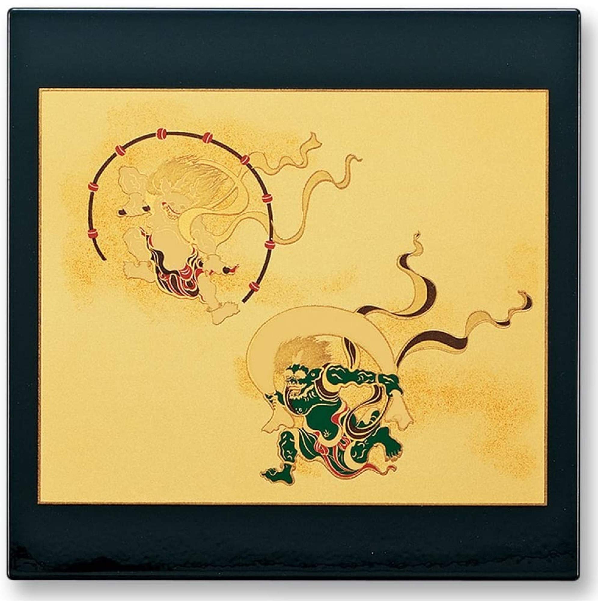 

Maeju Lacquerware Mouse Pad Fujin Raijin (B) 2V-713