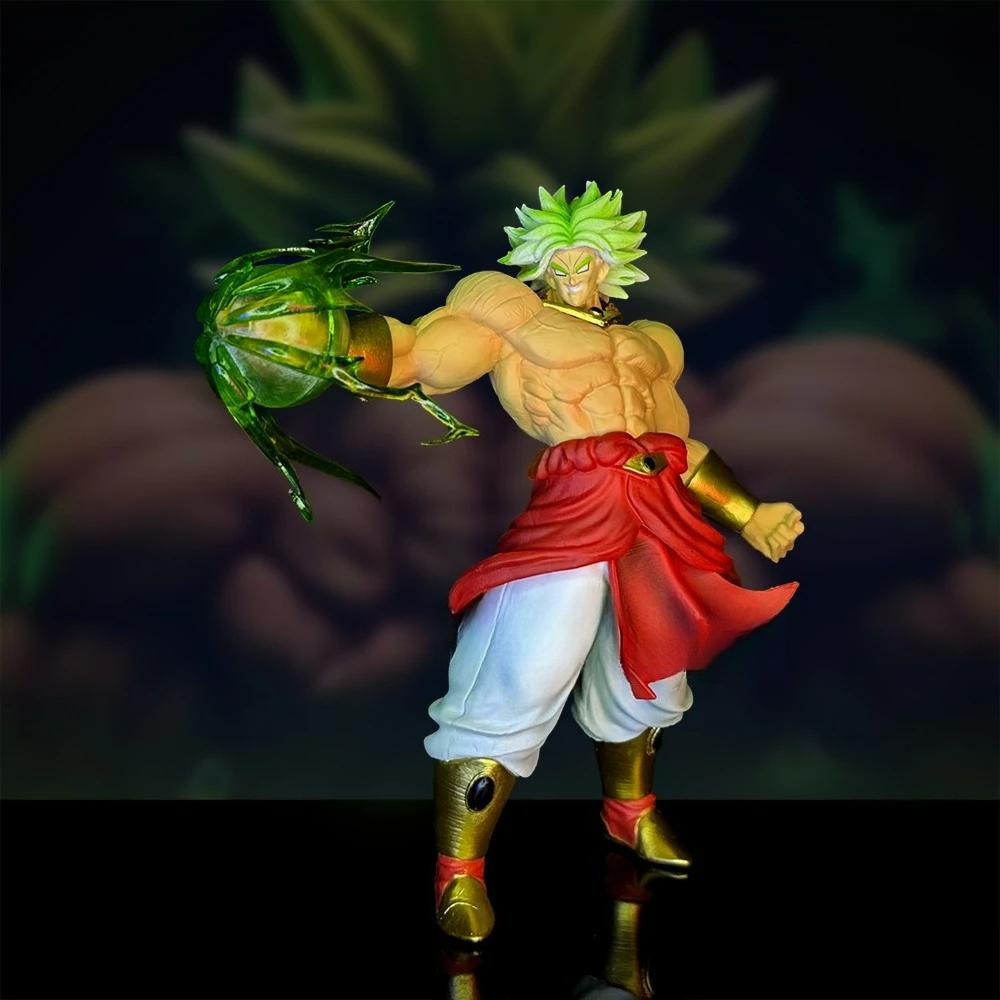 Dragon Ball Z Figure Broly Super Saiyan Goku VS Broly Action Figure PVC Collection Model Toys Gifts 15cm/5.9in