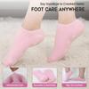 Silikon-Socken mit Fersenspalt-Schutz Vitamin E Fußfeuchtigkeit und Hypoallergenes Gel Für Reisen im Freien Weiche Feuchte Füße Damen