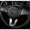 Auto Lenkrad Zierknopf Dekorationsrahmen Abdeckung Zubehör Für Mercedes Benz C E GLC GLA CLA W205 W213 X253 2015-