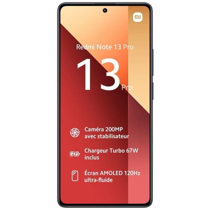 Smartphone Xiaomi REDMI NOTE 13 PRO 4G 512Go Noir