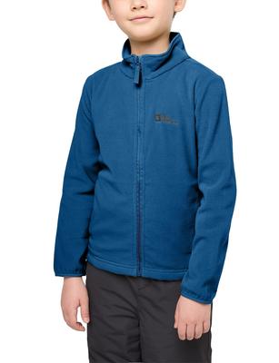 Jack Wolfskin Kids' Warm Fleece Jacket [1609482 / TAUNUS JACKET K] Outdoor, Crisp Cobalt