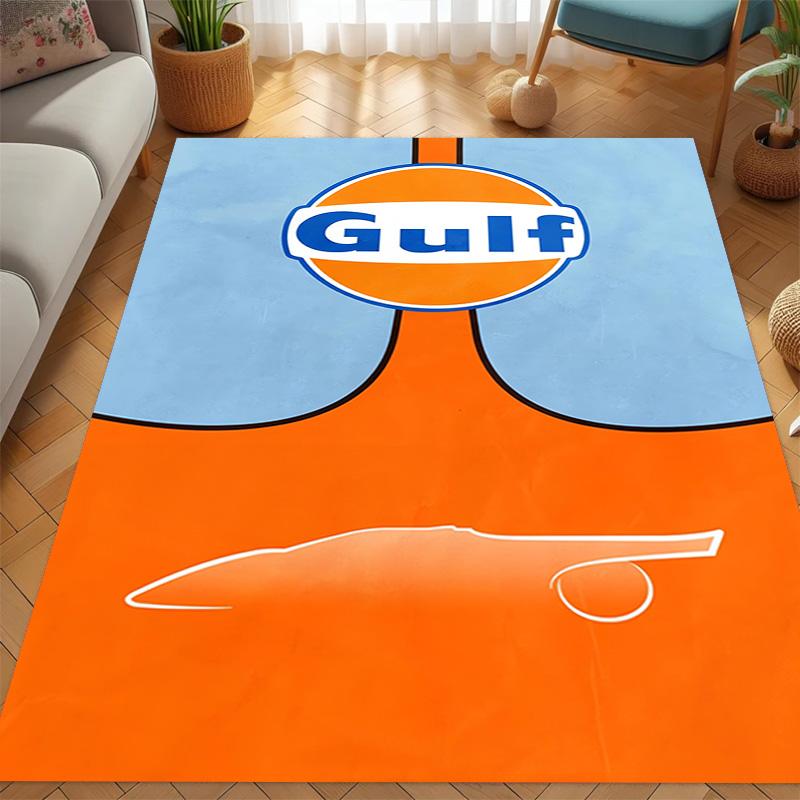 McLaren Gulf Heritage Carpet Suitable for All Seasons Home Decor Room Doormat Protective Pad