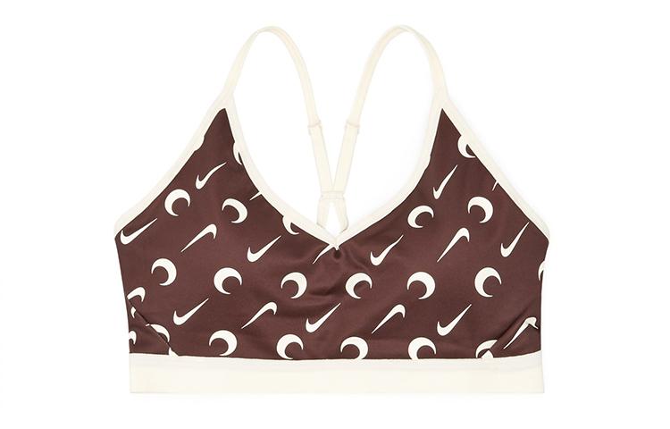 Nike X Marine Serre Sports Bra Brown CJ7686-213 XS