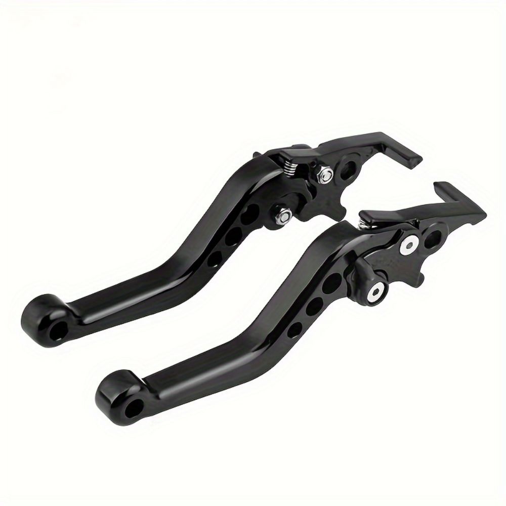 Motorcycle Double Disc Brake Universal CNC Aluminum Double Disc Brake Handle Lever Motorbike Modified Modification Accessories чёрный