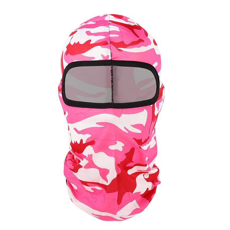 Мотоциклетная велосипедная ветрозащитная маска для лица Камуфляжная рыболовная гетра для шеи Дышащая защита от солнца УФ Велосипедная маска для лица