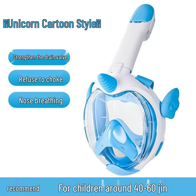 

Bozhida Full Dry Dual Tube Snorkel Mask