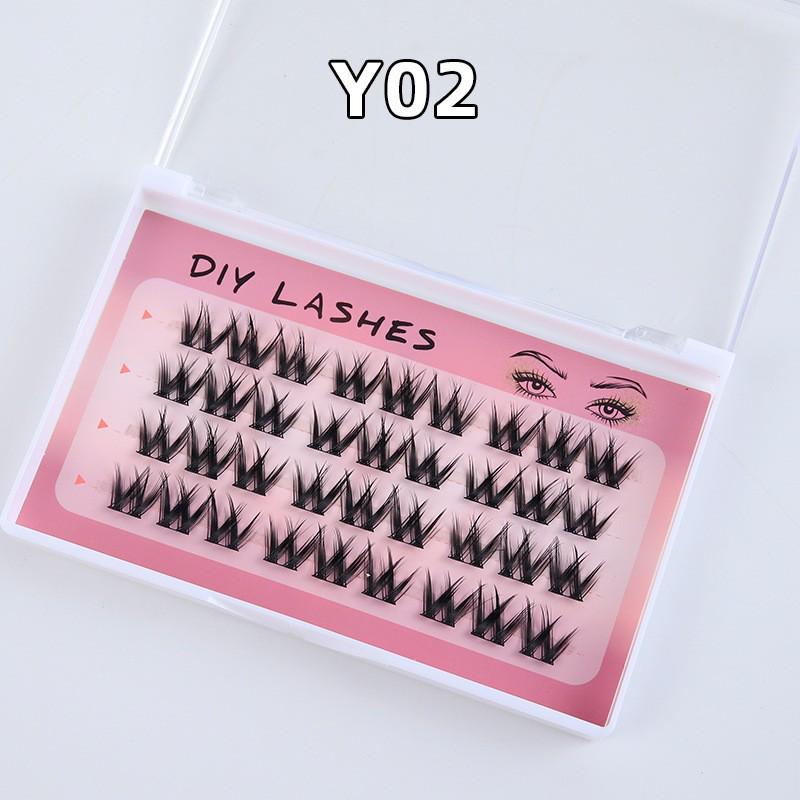 Natural Look Faux Eyelashes: Lazy Dog & Fox Style, Best-Selling, Soft Single Cluster Segments