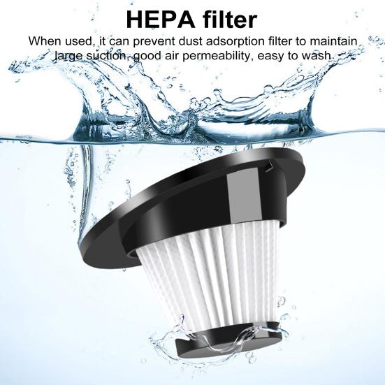 Car Vacuum Cleaner with Strong Suction Wireless Handheld Vacuum Washable Filter Screen USB Charging Cleaner for Car Sofa