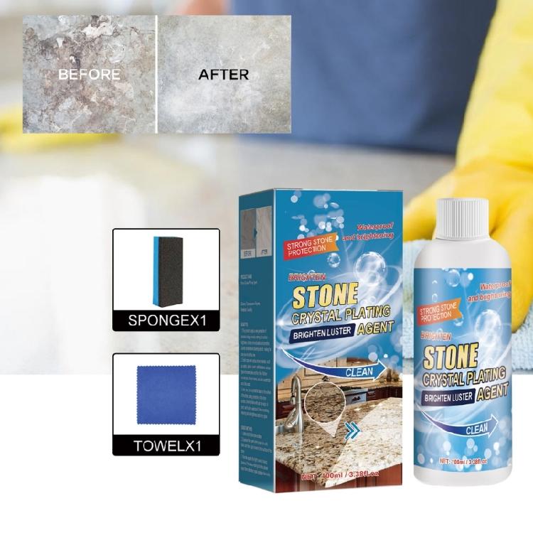 Effective Scratch Repair for Kitchen Tile Countertops Floor Brighten Agent 100ml