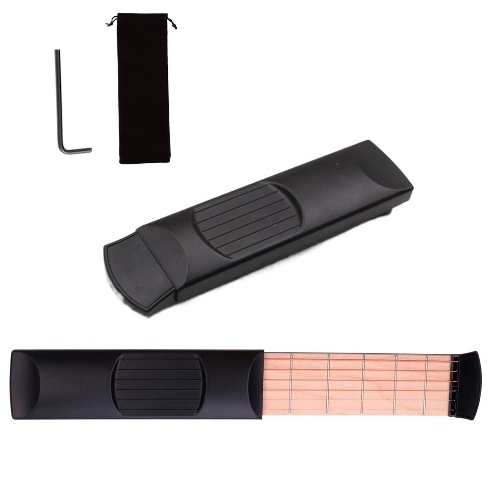 1 Set 4/6 Frets Guitar Chord Trainer 6 String Neck Chord Trainer Pocket Guitar Guitar Trainer