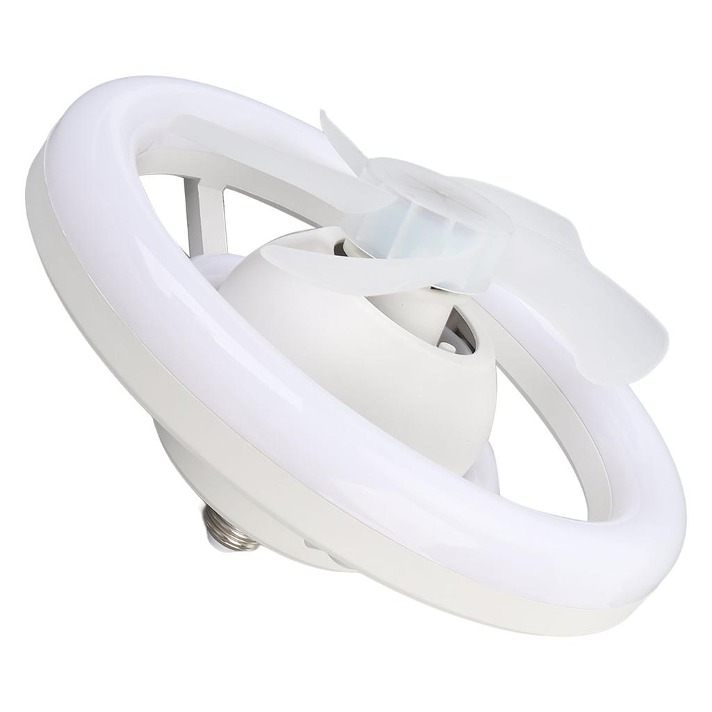 Ceiling Fan With LED Light Dimmable 3 Wind Speed Remote Control RGB Effect E27 Ceiling Fan for