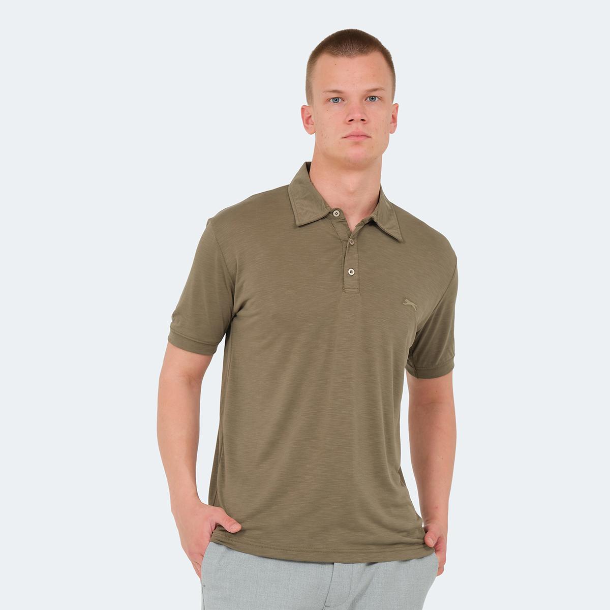 

KATSURO-Khaki Men s T-Shirt L хаки