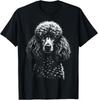Poodle Illustration T- Unisex T-Shirt