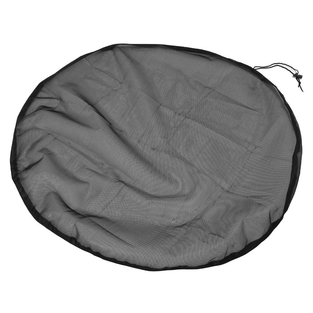 4PCS Fine Mesh Screen Rain Barrel Mesh Cover Water Collection Bucket Cover Outdoor Use
