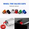 4Pcs Aluminum Car Wheel Tire Valve Caps Tyre Dust Cover Accessories For Lexus RX400h LX570 GX460 GX IS250 LX600 UX250h RX350 RX